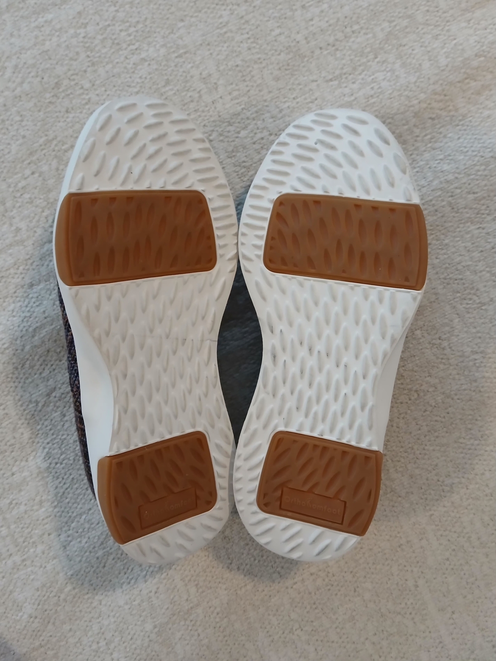 ✨️Like NEW! •OrthoComfort• Slip-On Casual Comfort Shoes - Brown Multi - Picture 11 of 14